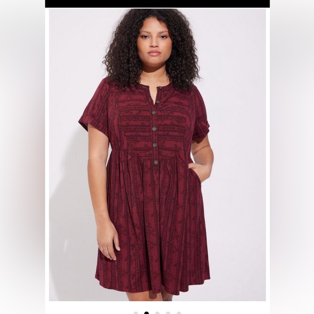 Torrid mini dress with pockets